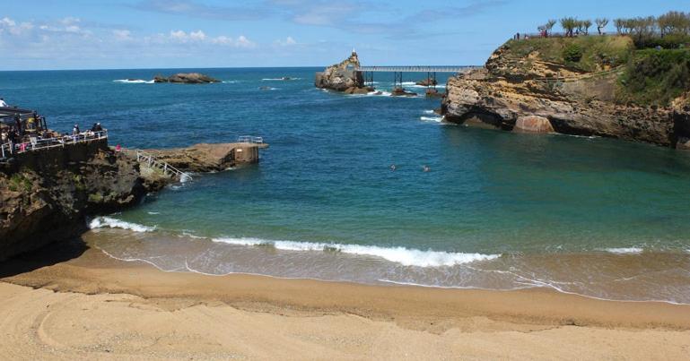 T3 Centre Proche Plage Avec Parking Privatif ビアリッツ エクステリア 写真